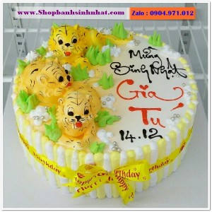 Bánh Sinh Nhật Con Hổ - Z16